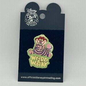 Disney's Alice in Wonderland Cheshire Cat Pin Weird & Wacky Disney World